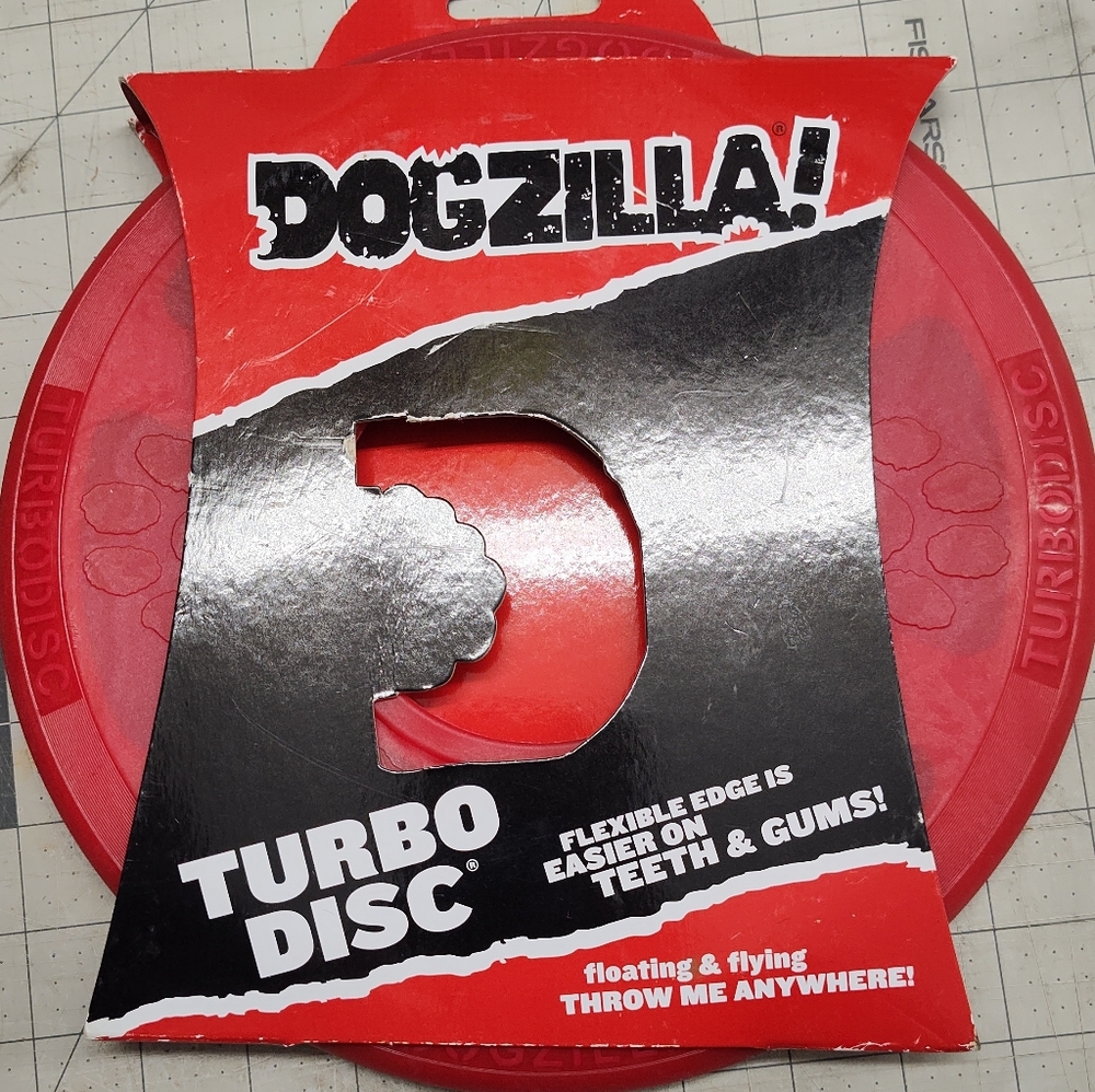 Dogzilla Turbo Disc Red Dog Toy